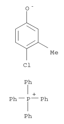 Phosphonium, tetraphenyl-, salt with 4-chloro-3-methylphenol (1:1)